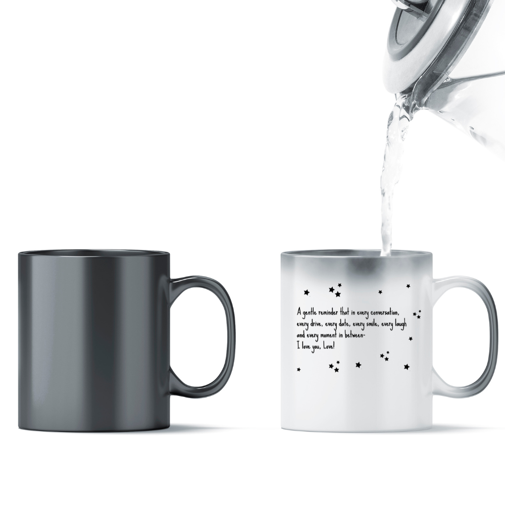 I Love You Color Changing Mug