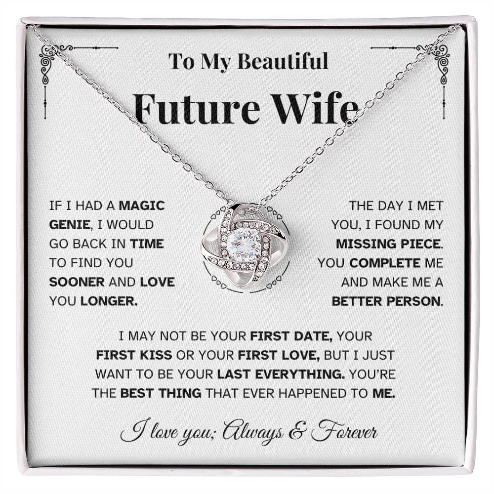 To My Beautiful Future Wife | Hearty Sentimental Gift WB