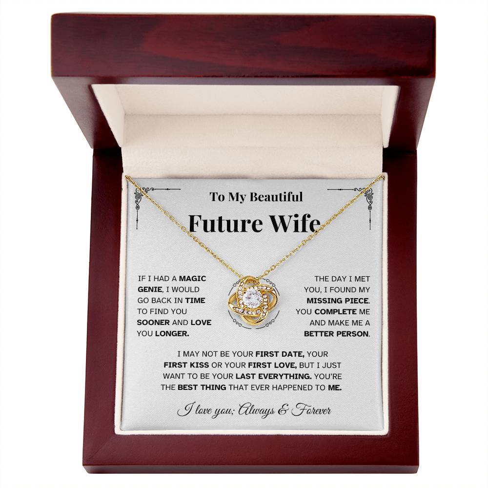 To My Beautiful Future Wife | Hearty Sentimental Gift WB